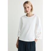 Xandres - SIMONA - 29604-01-0160 - T-shirt met broderie aan de mouwen
